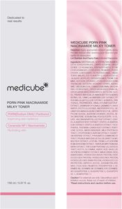 Tonique lacté <span class=keywords><strong>hydratant</strong></span> apaisant à la niacinamide Medicub PD RN rose, soin coréen pour la peau, tonique exfoliant à la céramide et aux peptides - Product Image 2