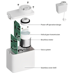 Kit de Commande de Rideaux Intelligents KBR N99 3m WiFi Bluetooth <span class=keywords><strong>HomeKit</strong></span> avec Commande Vocale, Rail en Aluminium et Accessoires pour Rideaux - Product Image 2
