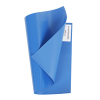 Bâche PVC 900 GSM ignifuge et imperméable, tissu textile industriel en polyester 1000D 30*30