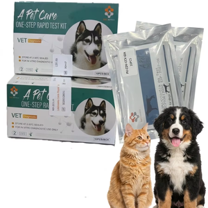 Offre Spéciale : Tests Rapides Canins Lepto <span class=keywords><strong>5</strong></span> Voies (EHR/<span class=keywords><strong>ANA</strong></span>/BAB/CHW/Lepto) – Kit de Diagnostic Vétérinaire Personnalisé pour Erlichia - Product Image 1