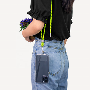 Evrensel akıllı telefon kordon boyun askısı ile dayanıklı naylon yama cep telefonu kabuk için - Product Image 3