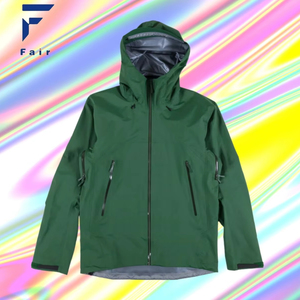 Giacca Impermeabile Personalizzata con Membrana <span class=keywords><strong>GORE</strong></span>-<span class=keywords><strong>TEX</strong></span> EPE Polsini Regolabili Fodera C-KNIT Cerniere Pit-zip Riflettore RECCO - Product Image 1