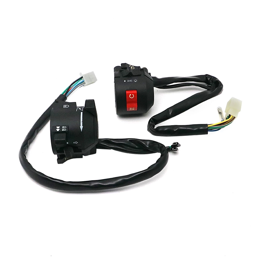 Мотоцикл рукоятка переключатели управления светом индикатор переключателя для CA250 Storm князь Земля Орел король звуковой сигнал поворота переключателя