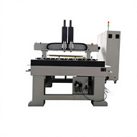 Routeur CNC industriel 1325 à double axe Z, table en aluminium, graveur multifonctionnel, machine de fraisage et de perçage