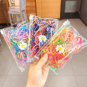 BELLEWORLD - Paquete <span class=keywords><strong>Personalizado</strong></span> de Mini Bandas Elásticas para el Cabello para Bebés, <span class=keywords><strong>Accesorios</strong></span> Coloridos para Niños, Bandas Elásticas de TPU para el Cabello para Niñas - Product Image 3