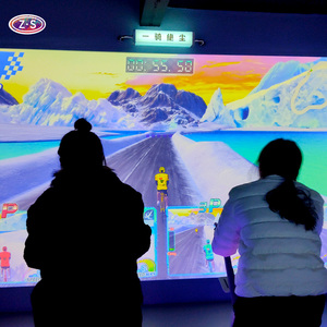 Experiencia Ciclística Inmersiva, Simulador de Bicicleta AR con Proyección, Solución Llave en Mano para Centro de Entretenimiento Digital - Product Image 1