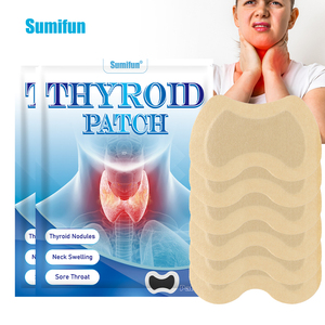 8 patchs chinois à base de plantes Sumifun pour la santé de la thyroïde, patchs nasaux et corporels ciblant les nodules thyroïdiens et les ganglions lymphatiques - Product Image 2