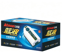 Pompe à air pour aquarium Atman 2.5w-5.6w en plastique, ultra silencieuse, durable, 110-240V, aérateur domestique avec garantie d'un an