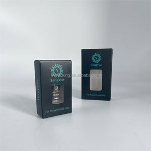 Boîte en papier pour flacon cosmétique écologique et recyclable, personnalisable, avec fenêtre, pelliculage mat, doublure en éponge, étiquette holographique, 2 ml-10 ml - Product Image 6