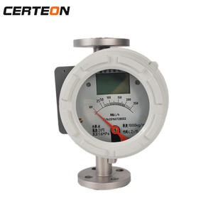 Rotameter Gas Tabung Logam Penunjuk Mekanis untuk Pengukur Aliran Tabung Logam Vertikal Instalasi Horizontal Mikro Minyak Gas - Product Image 2