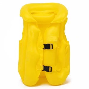 Chaleco de Natación Inflable Personalizado de Fábrica para Niños - Chaqueta de Flotación Ajustable para Entrenamiento de Natación para Bebés en Piscinas y Playa - Product Image 3