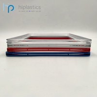 Hiplastics Kustom untuk Bingkai Plastik A4, Display Poster Iklan dengan Perakitan Mudah untuk Supermarket dan Ritel