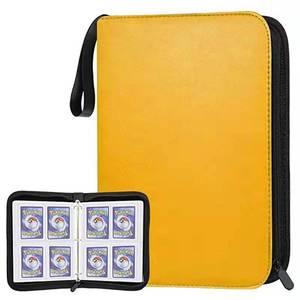 Organisateur de cartes AW Ultraman avec organisateur de cartes sportives, grand format, fermeture éclair, classeur à feuilles mobiles pour collectionneur de cartes <span class=keywords><strong>Pokémon</strong></span> - Product Image 5
