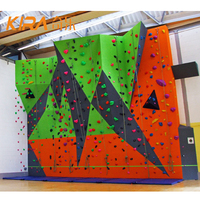 Équipement de terrain de jeu intérieur de haute qualité murs d'escalade pour enfants