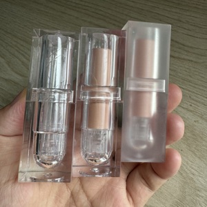 Giá Rẻ Cổ Phiếu Rõ Ràng Son Môi Ống Cho Gói Mỹ Phẩm Rõ Ràng Son Môi Ống Cho Mỹ Phẩm Bao Bì Trong Suốt Son Môi <span class=keywords><strong>Container</strong></span> - Product Image 2