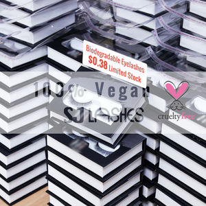 Rojo Chery pestanas postizas / pestanas postizas pelo humano - Product Image 6