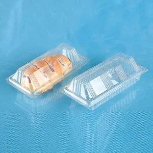 Überklappbare wiederöffnende transparente PET-Lebensmittelbehälter werden verwendet für die Verpackung von Trockenfrüchten Nüssen kandidierten Schokoladenaufnüsseln