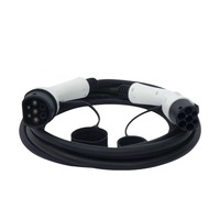 Câble d'extension de charge pour véhicules électriques CE Type 2 vers Type 2, 16A 3,5kW IP55, adaptateur EVSE en cuivre pur pour voitures électriques