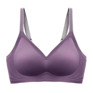 <span class=keywords><strong>Sujetadores</strong></span> inalámbricos sin costuras <span class=keywords><strong>para</strong></span> mujer, sujetador de Yoga de ocio <span class=keywords><strong>para</strong></span> <span class=keywords><strong>dormir</strong></span> cómodo, sujetador de gelatina de realce de superficie lisa <span class=keywords><strong>para</strong></span> mujer - Product Image 3