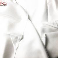 10mm 100% naturel blanc soie Habotai tissu organique tissé teint uni pour les filles vêtements de nuit robe de mariée Textiles de maison