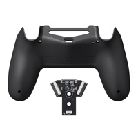 Placa PCBA de Repuesto Negra Versión Type-C y Carcasa Inferior EXtremeRate Compatible con Controles PS4 Modelos JDM-040/050/055