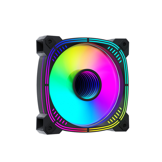 Hot Sale 80mm 90mm 120mm Pc case Fan Silent Axial Flow Micro Rgb Fans for Pc Cooling Fan OEM & ODM Supported BLACK and White