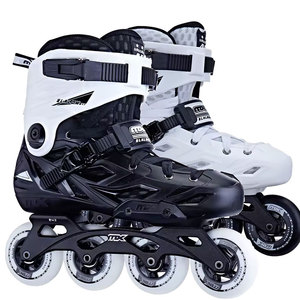 Pattini in Linea di Alta Qualità <span class=keywords><strong>per</strong></span> <span class=keywords><strong>Principianti</strong></span>, Pattini Aggressivi Professionali <span class=keywords><strong>per</strong></span> <span class=keywords><strong>Adulti</strong></span>, <span class=keywords><strong>per</strong></span> Uomini e Donne - Product Image 2