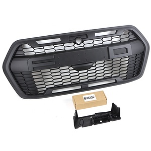 Parrilla de Parachoques Delantero Negra para SUV, Piezas de Automóvil, Rejilla Frontal de ABS Modificada a Medida, Compatible con <span class=keywords><strong>TRANSIT</strong></span> <span class=keywords><strong>TRAIL</strong></span> MK8 2019-2024 (EURO) - Product Image 2
