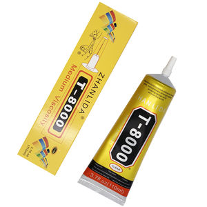 ZHANLIDA110ML เสื้อผ้า DIY โทรศัพท์มือถือจอแอลซีดีหน้าจอสัมผัสรองเท้ารองเท้าหัตถกรรมกาวเครื่องประดับ <span class=keywords><strong>T8000</strong></span><span class=keywords><strong>กาว</strong></span>นุ่มที่แข็งแกร่งในสต็อกขายส่ง - Product Image 1