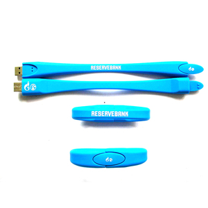 New Style PVC Wristband USB 2.0 Flash Drive Bulk 8GB 128GB 32GB Cheap USB Pendrive with Promotional