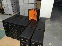 Kotak Kulit PU Logo Kustom Grosir