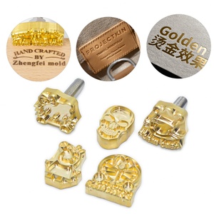 Custom Cake Branding Mold Brass <b>Stamp</b> Burger Hot Stamping Logo Mold - Product Image 4