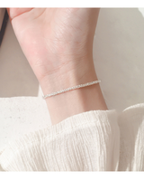 Bracelet en argent sterling 925, design religieux forestier, simple et tendance, pour femme