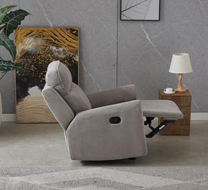 Modern Single Home Single Sofa Recliner Grey Fabric Chair Extendable Living <strong>Room</strong> <strong>Furniture</strong> <strong>to</strong> <strong>Go</strong> Sofa - Product Image 4