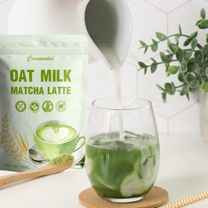 OAT latte MATCHA mezcla de leche en polvo Etiqueta Privada polvo de Matcha orgánico grado ceremonial - Product Image 6