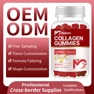 Suplemento de Gomitas de Colágeno Hidrolizado Vegano de Marca Privada OEM de 1000 mg con Biotina y Vitamina C para Cabello, Piel y Uñas - Product Image 5