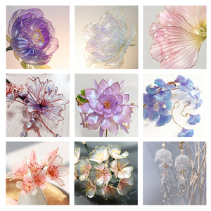 Timesrui alta resina transparente arte DIY flor decoración regalos creativo hecho a mano UV Dip resina para formas de alambre hecho principalmente epoxi - Product Image 5