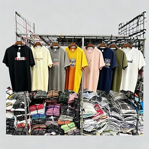 เสื้อยืดคอกลมแขนสั้นผ้าฝ้ายพิมพ์ลายคุณภาพสูงสำหรับผู้ชาย ไซส์ XL-3XL ราคาส่ง 1.95 ดอลลาร์ รุ่น FYX002 มีหลายสี - Product Image 6