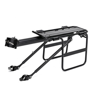 Nuevo Portabicicletas Trasero de Aleación de Fácil Instalación 2026 con Liberación Rápida y Guardabarros, Estante Trasero para Bicicleta de Montaña, para Piezas de <span class=keywords><strong>Minivelo</strong></span> - Product Image 1