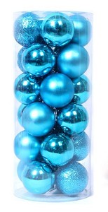 <span class=keywords><strong>Boule</strong></span> <span class=keywords><strong>de</strong></span> Noël à paillettes Merry Arts Matte Glitter Ball PVC Box Decoration Set 5.6.8cm Christmas Decoration Balls - Product Image 4