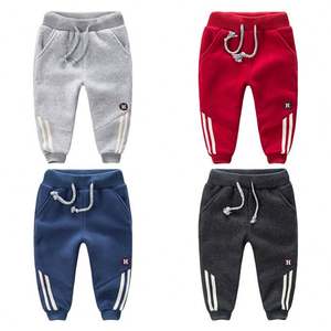 Vêtements d'hiver épais pour garçons, pantalons pour enfants, vente en gros - Product Image 1