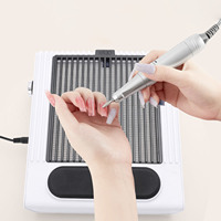 Extracteur de poussière d'ongles électrique haute performance OEM, aspirateur professionnel pour manucure à prix unitaire réduit