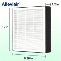 Filtre HEPA + charbon actif remplaçable Alleviair, respectueux de l'environnement, compatible avec l'extracteur de fumée de soudure FumeClear FC-2001A