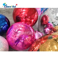 Boules irisées boules miroir ballon géant gonflable argent boule colorée grand miroir gonflable Globe