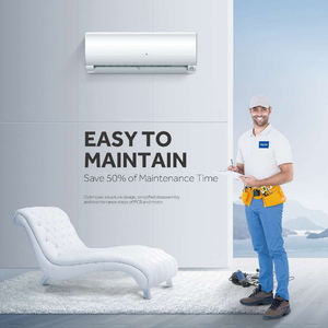 Climatiseur hybride split 1,5 tonne 18000 BTU 2 CV 100 % solaire alimenté par batterie DC48V pour usage domestique ADC09GW 2 CV Climatiseur solaire - Product Image 3