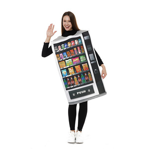 Costume de distributeur automatique pour adulte unisexe, tenue de scène en fibre de polyester, idéal pour les fêtes et les jeux de rôle - Product Image 2