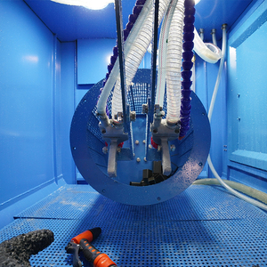 Automatic Wet Blasting Machine with Tumble Basket for Batch Workparts - Product Image 3