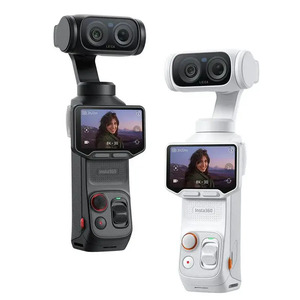 Caméra de poche <span class=keywords><strong>Ins</strong></span> <span class=keywords><strong>Ta</strong></span> 360 Luna Ultra avec capteur 1 pouce, vidéo 8K, stabilisateur et suivi IA, double caméra - Product Image 1
