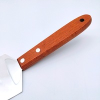 Spatule de barbecue en acier inoxydable pour pizza, crêpes, steak, et pelle à fromage pour plaque de cuisson plate