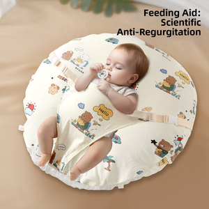 <span class=keywords><strong>Almohada</strong></span> <span class=keywords><strong>de</strong></span> lactancia 2 en 1 <span class=keywords><strong>para</strong></span> recién nacidos |   Antiespiragamiento, Antigases, Anti-asfixia, Anti-<span class=keywords><strong>reflujo</strong></span> <span class=keywords><strong>de</strong></span> leche, Antibacteriano, Soporte Animal - Product Image 3